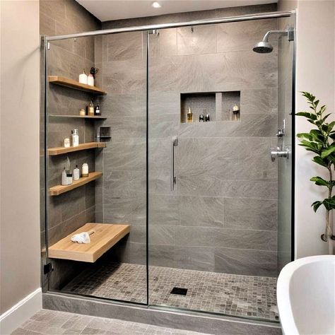 Bathroom Ideas Small Shower Walk In, Bathroom Shower Ideas Small Space, Bathroom Shower Renovation Ideas, Remodeled Showers Walk In, Small Bathroom Shower Remodel Ideas, Bathroom Ideas Shower Walk In, Walk In Showers For Small Bathrooms, Bathroom Remodel Shower Walk In, Small Bathrooms With Walk In Showers