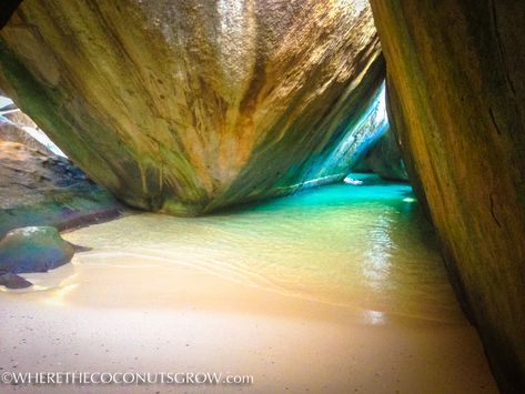 Hidden Pool, Virgin Gorda, The Virgin Islands, 10th Wedding Anniversary, Snorkeling Gear, Charter Boat, British Virgin Islands, Tide Pools, Natural Rock