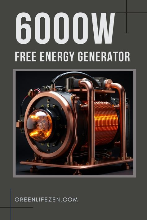 This remarkable invention is a 6000W free energy generator equipped with speaker tools and copper wire. It harnesses the power of transformers, offering numerous benefits and advantages over traditional energy sources.  Discover the revolutionary 6000W Free Energy Generator with Speaker Tools and Copper Wire. Unleash unlimited power and save money! #freeenergygenerator #freeenergy #magneticgenerator #magneticpower Free Energy Generator Magnets, Nikola Tesla Free Energy, Wiring Speakers, Magnetic Power Generator, Alternative Energy Projects, Tesla Free Energy, Magnetic Generator, Diy Solar Power System, Homemade Generator