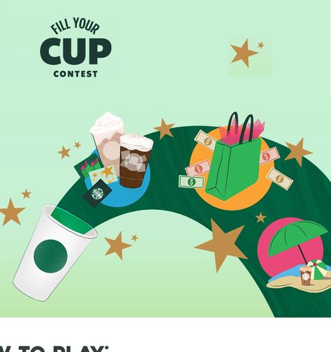 🎉Contest ALERT 🎉 Win $10,000 cash, $500 cash (10 prizes) $20 Starbucks gift cards (500) here 👉 👉 https://www.contestscoop.com/starbucks-fill-your-cup-contest/ Good luck!~ 🍀 #contestscoop #CAN🇨🇦 #giveaway #canadacontest #canadiangiveaway #entertowin #giveawaytime #sweepstake Club Branding, Starbucks Orders, Fill Your Cup, Contest Prize, Starbucks Rewards, Starbucks Card, How To Order Starbucks, Visa Credit Card, Food Branding