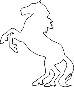 Rearing White Horse Tattoo Pictures To on ... - ClipArt Best - ClipArt Best Up Drawings, Horse Outline, Horse Stencil, Horse Rearing, Horse Birthday Parties, Crochet Horse, Animal Stencil, Horse Party, Horse Birthday