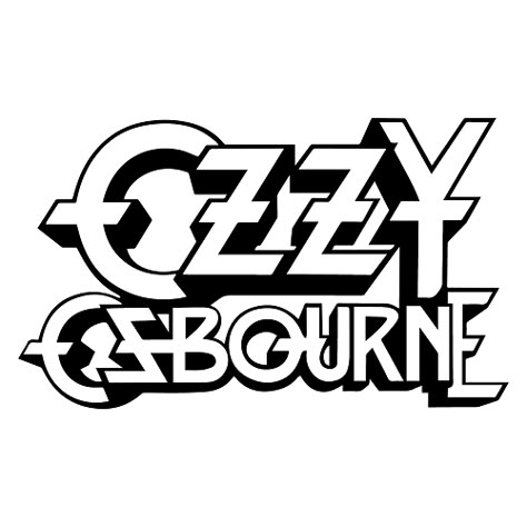 Ozzy Osbourne Logo, Punk Bands Logos, I'm Coming Home, Metal Band Logos, Rock Poster Art, Rock Band Logos, Im Coming Home, Lyrics To Live By, Custom Screen Printing