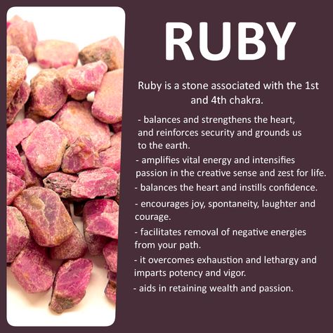 Ruby Stone Meaning, Raw Ruby Stone, 2022 Jewelry, Raw Ruby, Crystal Vibes, Magical Stones, Crystals Healing Properties, Spiritual Crystals, Gemstone Meanings