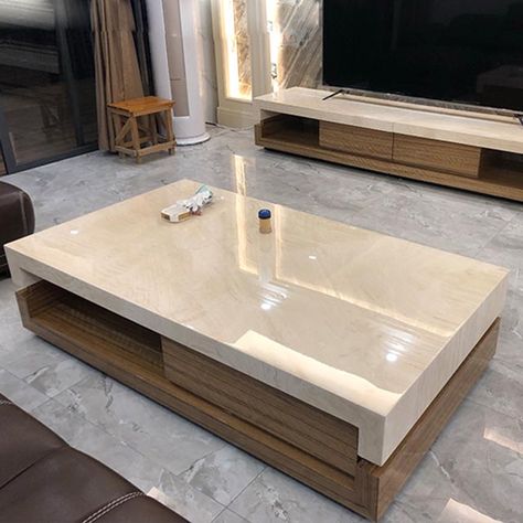 Italian Marble Coffee Table, Centre Table Marble Top, Tripai Furniture, Marble Top Centre Table Living Room, Tripai Design, Tipai Table Design Wooden, Wooden Center Table Design Modern, Modern Centre Table Design Living Rooms, Tipai Table Design