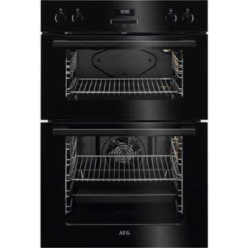 AEG - Electric Oven - DEE431010B Built In Oven, Built In Double Ovens, Double Ovens, Black Appliances, Stainless Steel Oven, Large Oven, Washer Machine, Keep Food Warm, Cool Doors