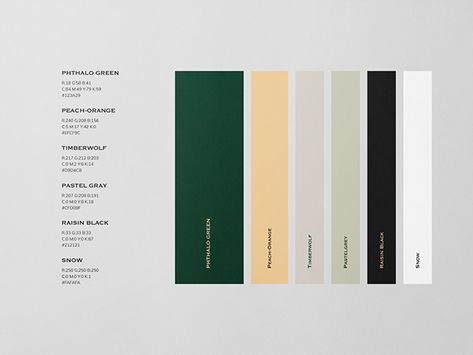 The Green Room Luxury Branding Identity, Pantone Palette, Luxury Packaging Design, Graphic Design Brochure, Portfolio Design Layout, Red Colour Palette, Industrial Design Sketch, Green Room, Brand Color Palette