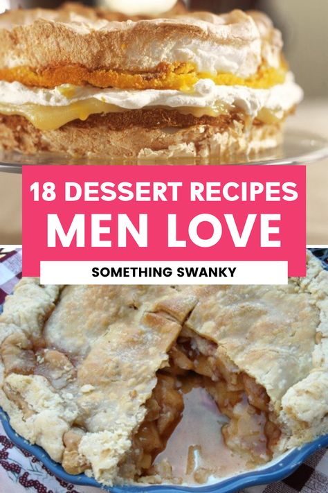 It's so easy to make and definitely a men-pleaser. If you're looking for a recipe of desserts that men will surely love, this is for you! Recipes Men Will Love, Desserts For Husband, Dessert Recipes For Boyfriend, Dessert Everyone Loves, Boyfriend Desserts, Manly Desserts, Desserts For Men, Romantic Desserts For Two Easy, Easy Romantic Dessert For Two