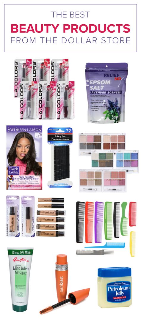 These are the best beauty products available at your local dollar store. From hair color to eyeshadow to mascara to concealer, there are so many different cheap items you can buy for your beauty routine. Skin Care Routine For Teens, Teen Shopping, Cheap Beauty Products, Best Beauty Products, Best Skin Care Routine, Prevent Wrinkles, Moisturizing Body Wash, Body Moisturizer, Beauty Routine