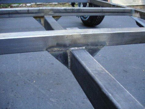 How to build a trailer- step by step Welding Trailer, Diy Teardrop Trailer, Diy Trailer, Homemade Trailer, Offroad Trailer, Trailer Wiring Diagram, Trailer Design, Jeep Trailer, Diy Camper Trailer