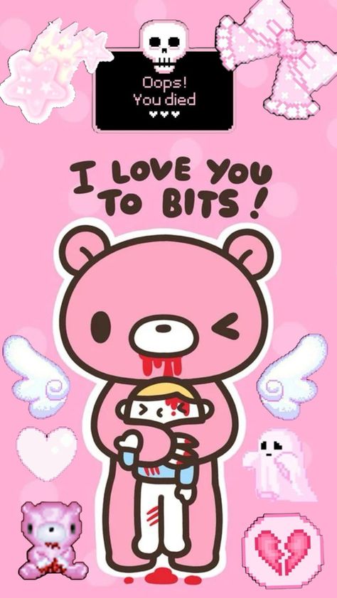 Gloomy bear ❤️‍🩹🧸#gloomybear #cute #creepycute Gloomy Bear, Bear Card, Emo Wallpaper, Iphone Homescreen Wallpaper, Cute Emo, Bear Wallpaper, Homescreen Wallpaper, Creepy Cute, Love You