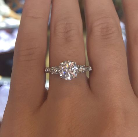 Most Popular Engagement Ring On Pinterest Long Wedding Tables, Veragio Engagement Rings, Wedding Ideas Garden, Tiffany Wedding Rings, Rough Diamond Engagement Ring, Expensive Wedding Rings, Raymond Lee, Expensive Engagement Rings, Verragio Engagement Rings