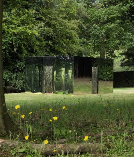 Mirror Pavilion, Garden Pavillion, Sculpture Exhibition, Pavilion Design, Chatsworth House, Mirror House, Zaha Hadid Architects, Casa Exterior, Zaha Hadid