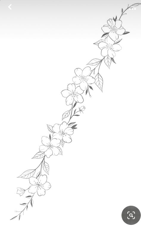 Flower Arm Wrap Tattoo Stencil, Vertical Floral Tattoo, Linear Floral Tattoo, Wild Flower Vine Tattoo, Arm Wrap Tattoo, Flower Vine Tattoos, Ink Tattoo Design, Red Tattoo Ideas, Red Ink Tattoo