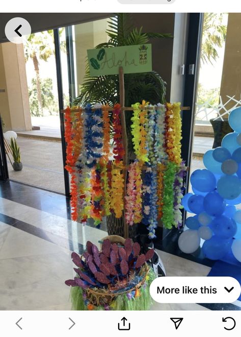 Pool Party Ideas Hawaiian, Stitch Hawaiian Party, Hawaiian Bday Party Ideas, Stitch Pool Party Ideas, Stitch Party Games, Stitch Party Ideas Decoration, Stitch Birthday Party Ideas For Boys, Hawai Party Decoration, Anniversaire Theme Tropical