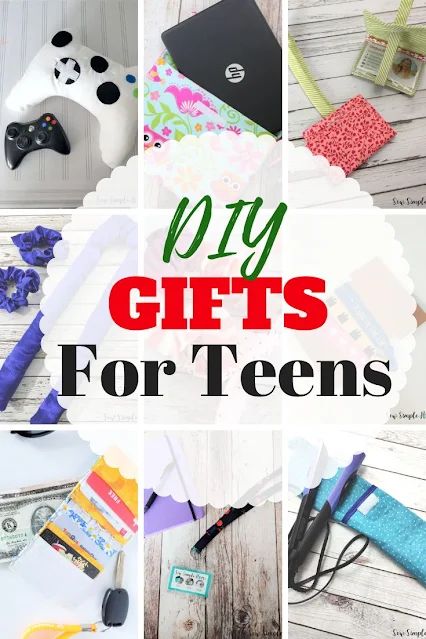 Create the perfect gift to the teens in your life with this list of diy gifts for teens. Diy Teen Boy Gifts, Diy Gifts For Teen Boys, Homemade Gifts For Teens, Diy Christmas Gifts For Teens, Diy Gifts For Teens, Quick Sewing Gifts, Sewing Gift Ideas, Teen Girl Birthday Gifts, Gift Ideas For Teens