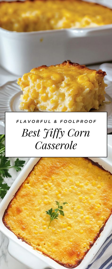 Image for Best Jiffy Corn Casserole Cornpudding Casserole Jiffy Cake, Mexican Sweet Corn Casserole, Pumpkin Casserole Recipes, Squash Casserole With Jiffy Cornbread, Corn Casserole Jiffy Easy, Corn Bake Casserole, Jiffy Corn Pudding, Best Corn Casserole Recipe, Corn Casserole Jiffy