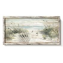 Coastal Pictures, Artwork Decor, Coastal Artwork, Wall Art Coastal, Painting Ocean, Coastal Painting, Beach Frame, Nautical Wall Art, Scenery Pictures