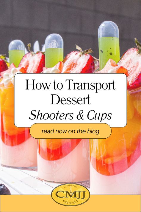 Dessert shooters and cups have become increasingly popular for parties, catering events, and even everyday enjoyment. But, how to transport dessert cups safely and hassle-free? Read on and find out! How To Transport Dessert Shooters, Fruit Shooters, Cookies And Cream Shooters, Strawberry Dessert Cups Ideas, Dessert Shooters Wedding Recipe, Cake Shooters Shot Glass Desserts, Appetizer Shooters, Dessert Shooters Wedding, Mini Desserts Shooters Recipes