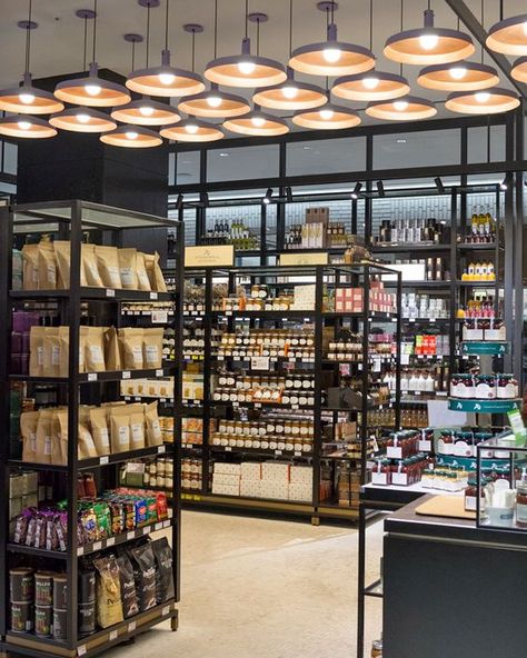 A Look Inside Seoul's Shinsegae Luxury Department Store Food Market & Food Hall — Oh, How Civilized: Grocery Store Design, Desain Pantry, Food Retail, Supermarket Shelves, Supermarket Design, Pharmacy Design, Luxury Food, Retail Store Design, Food Hall