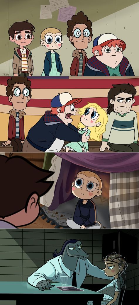 Moringmark's Ship War AU, part 3 | Star vs. the Forces of Evil | Know Your Meme The Forces Of Evil, Stranger Things Art, Stranger Things Meme, Stranger Things Wallpaper, Stranger Things Funny, Stranger Things Netflix, Cartoon Crossovers, Star Vs The Forces Of Evil, Star Butterfly