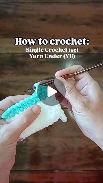 Krysten Chovanec on Instagram: "Level up your crochet with the yarn under technique in single crochet! 🧶✨ Perfect for making plushies using super bulky 6 or chenille yarn, this method creates a tighter, more textured stitch without having to crochet with tighter tension. Ideal for plush projects or any time you need extra durability. 

If this tutorial helps you, please share it to your stories and spread the crochet love! 💖🙌

#CrochetTutorial #SingleCrochet #YarnUnder #ChenilleYarn #SuperBulkyYarn #CrochetTips #HandmadeWithLove #KrystensCustomCrochet" Making Plushies, Yarn Stitches, Chenille Yarn, Super Bulky Yarn, Your Crochet, Super Bulky, Crochet Tutorial, Single Crochet, Level Up