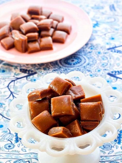 The Best Butterscotch Candy Recipe - Pastry Chef Online Butterscotch Cheesecake Recipe, Candy Clusters, Can Recipes, Homemade Butterscotch, Butterscotch Recipes, Butterscotch Ice Cream, Christmas Cookie Boxes, Hard Candy Recipes, Butterscotch Candy