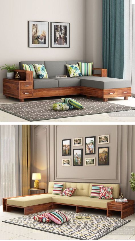 Aesthetic Sofa, Sofa Aesthetic, Decoration Nails, Stylish Sofa Sets, Black Barndominium, Sofa Design Wood, Wooden Sofa Set Designs, Corner Sofa Design, Wooden Sofa Designs