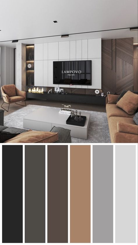 Color Palette Interior Design, Room Color Combination, Color Palette Living Room, Interior Color Schemes, Interior Design Color, Living Room Color Schemes, House Color Schemes, Room Color Schemes, Living Room Design Decor