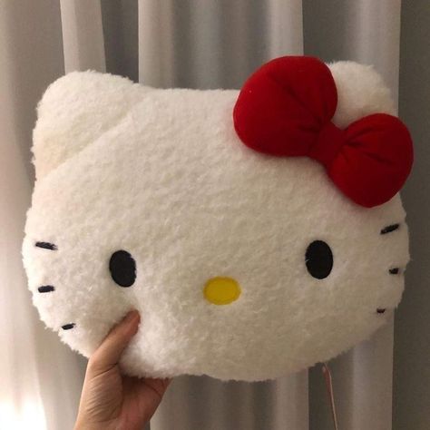 Hello Kitty Pillow Hello Kitty Outfit, Hello Kitty Pillow, Kitty Clothes, Hello Kitty Rooms, Hello Kitty Clothes, Hello Kitty Aesthetic, Hello Kitty Accessories, Kitty Plush, Hello Kit