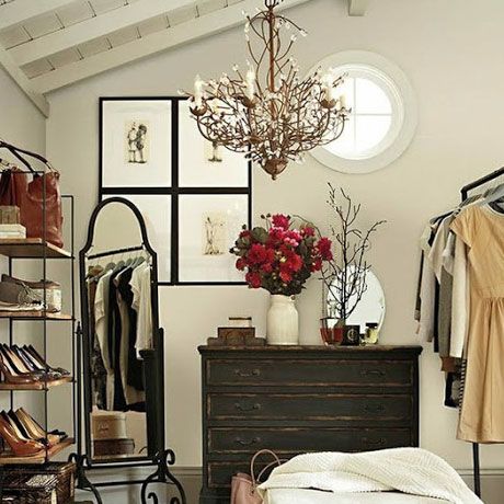 Closet Organiztion Tips - Small Space Storage - Click Pic for 36 DIY Closet Organizer Ideas Diy Clothes Rack, Dressing Room Closet, Rooms Decor, Ideas Para Organizar, Dream Closets, Ideas Hogar, غرفة ملابس, Room Closet, Closet Inspiration