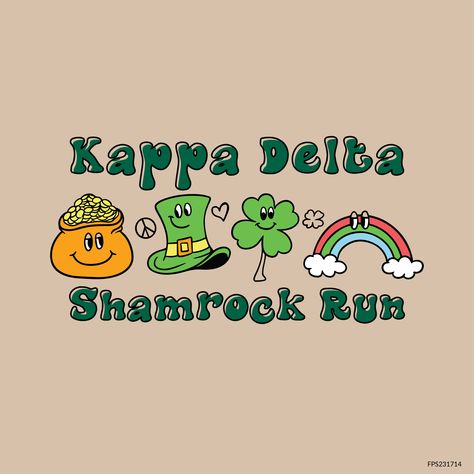 Design unique and trendy custom merch for your Greek organization from Fresh Prints! Submit a proof request to get a free mockup of your design today. 

Kappa Delta designs | Kappa Delta apparel | custom apparel | greek apparel | Sorority designs | Philanthropy designs  |Philanthropy apparel | 60s | 70s | shamrock | kappa delta | philanthropy | lucky | clover | bag of luck | rainbow | st patrick’s hat | irish | kappa delta | philanthropy | event | popular | organization

#shirtjustgotcrazy #freshprints Kappa Delta Shamrock Shirts, Shamrock Week Kappa Delta, Sorority Philanthropy Shirts, Kappa Delta Shamrock, Sorority Philanthropy, Delta Design, Custom Merch, Philanthropy Events, Philanthropy Shirts