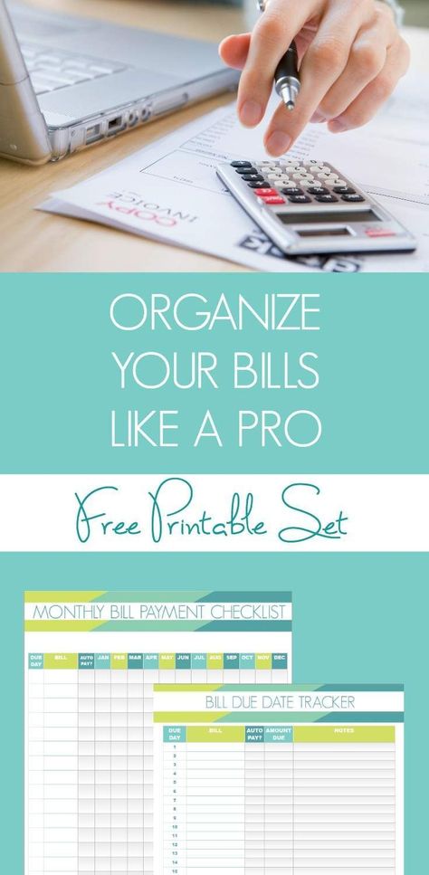 Learn how to organize bills like a pro -- download your free set financial organization printable kit and follow along as I walk you through a step-by-step method for organizing bills #bills #financial #financialorganizing #billpaymentsystem #organizedhom Bill Organization Printables, Organize Bills, Financial Printables, Finance Organization Printables, Financial Organization, Finance Printables, Bill Organization, Paper Clutter, Finance App