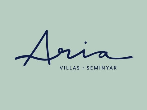 Aria final logo by Hannah Hart Aria Tattoo Ideas, Aria Tattoo Name, Aria Tattoo, Aria Name, Ar Logo, Hannah Hart, Handwritten Typography, Hand Lettering Inspiration, Lettering Inspiration