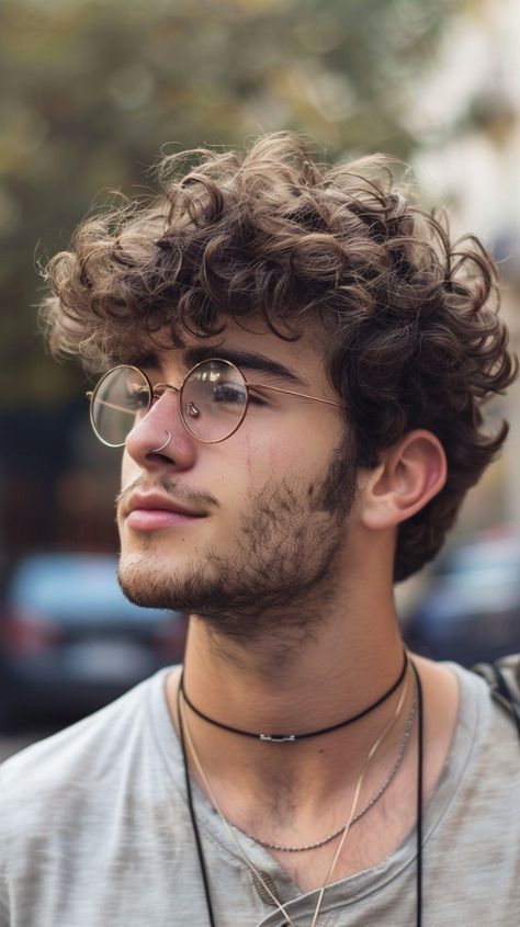 15 Cool Braid Hairstyles for Men to Try in 2024 - Fashion Tips Tricks Curly Short Hair Men Haircuts, Curly Cuts For Men, Long Mens Haircut Curly, Short Curly Hairstyle Men, Guys Long Curly Hair, Short Curly Hair Man, Short Curly Hair Styles Men, Men’s Curly Hair Styles, Curly Short Hair Men