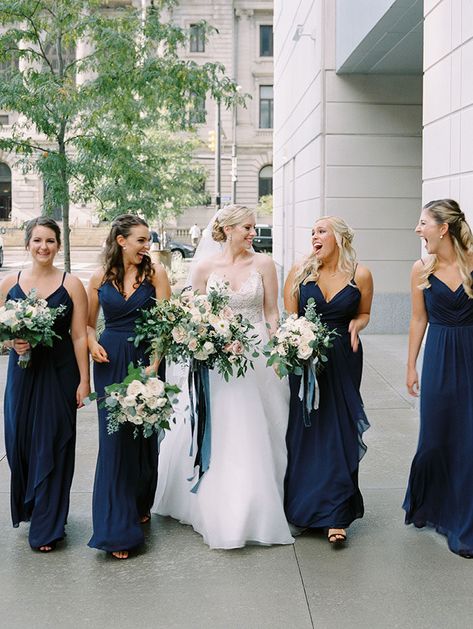 Midnight Blue Bridesmaid Dresses Midnight Blue Bridesmaid Dresses, Navy Blue Bridesmaids, Navy Bridesmaids, Navy Blue Bridesmaid Dresses, Navy Bridesmaid Dresses, Navy Blue Wedding, Blue Bridesmaid Dresses, Ohio Wedding, Blue Bridesmaids