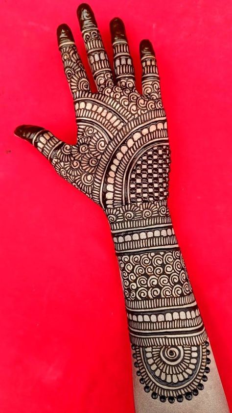 Simple Arabic Mehndi, Palm Mehndi Design, Simple Mehendi Designs, Simple Arabic Mehndi Designs, Full Hand Mehndi, Mehndi Designs For Kids, Simple Mehndi Designs Fingers, Very Simple Mehndi Designs, Pretty Henna Designs