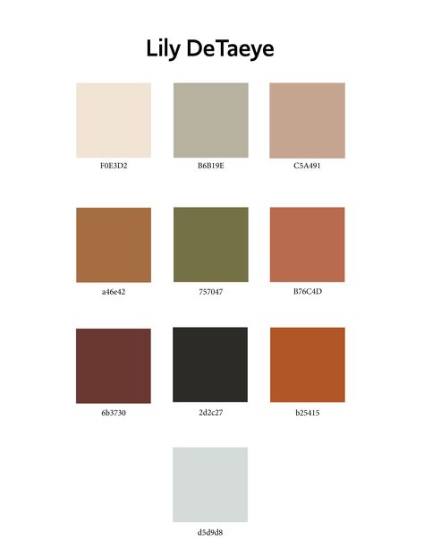 This is a suggestive color palette, feel free to go outside of it! Lily likes muted/earthy colors and her favorites are maroon, navy and army green. Colours That Go With Army Green, Rust Olive Color Palette, Army Green Color Scheme, Dark Green And Terracotta Bathroom, Navy Olive Rust Color Palette, Rust And Black Color Palette, Colors That Go With Army Green, Walnut And Green Color Palette, Miss Green Color Palette