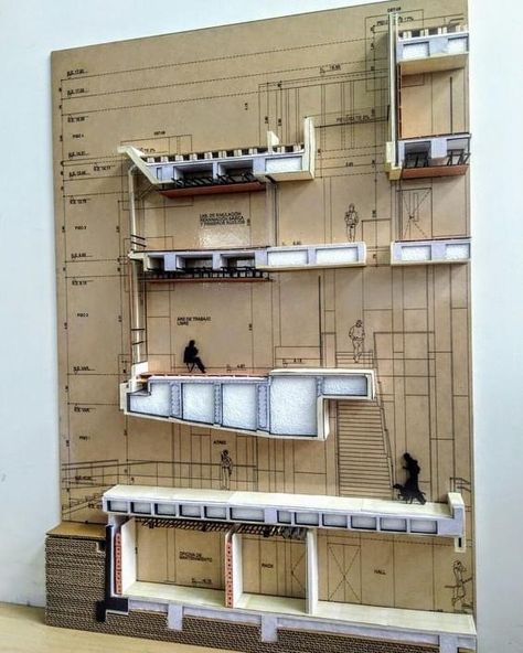 Sketch Model Architecture, Sketch Model, Maquette Architecture, Architecture Blueprints, Concept Models Architecture, Architecture Drawing Plan, Presentation Styles, Architecture Presentation Board, Architecture Sketchbook