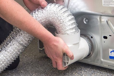 The Best Dryer Vent Hose for Tight Spaces of 2022 - Top Picks by Bob Vila Clothes Dryer Vent, Indoor Dryer Vent, Dryer Hose, Dryer Exhaust, Dryer Vent Hose, Dryer Duct, Wall Vents, Clean Dryer Vent, Vent Cleaning