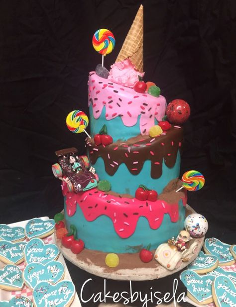 Penelope Wreck It Ralph Birthday Party, Wreck It Ralph Theme Party, Ralph Breaks The Internet Birthday Party, Wreck It Ralph Vanellope Birthday Party, Vanellope Birthday Party Ideas, Sugar Rush Birthday Party, Wreck It Ralph Birthday Party, Wreck It Ralph Cake, Wreck It Ralph Party