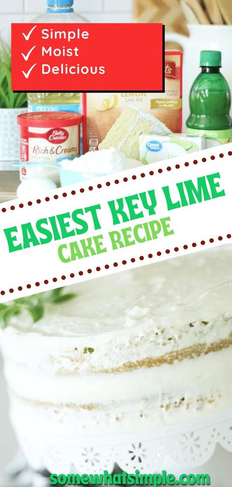 Pie, Lemon Lime Cake Recipe, Easy Key Lime Cake, Lime Bundt Cake Recipe, Key Lime Bundt Cake, Key Lime Cake Recipe, Key Lime Pie Cake, Lemon Lime Cake, Lime Frosting