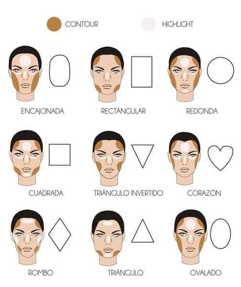 Face Makeup Guide, Face Contouring Makeup, Make Up Primer, Makeup Charts, Mekap Mata, Drag Make-up, Contour Makeup Tutorial, Makeup Order, Makeup Brushes Guide