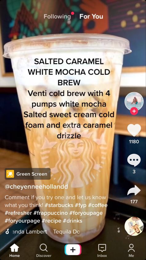 Essen, Caffeine Free Starbucks, Caffeine Free Starbucks Drinks, Free Starbucks Drinks, Free Starbucks Gift Card, Starbucks Secret Menu Recipes, Cold Starbucks Drinks, Starbucks Drinks Diy, Secret Starbucks Recipes