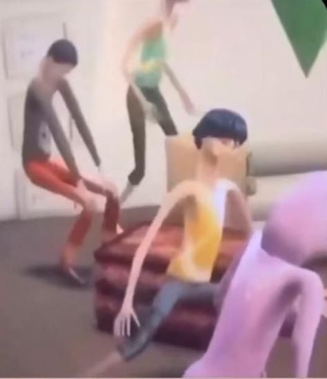 Peta The Horse Is Here, Sims Dancing, Floptok Humor, Weird Core Wallpaper, Cursed Videos, Humorous Pictures, Icons Random, Crocodile Tears, Funny Dance