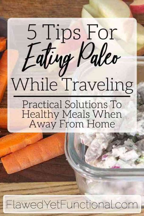 Travelling soon but not sure how to stick to your Paleo diet? Check out these 5 food tips to help you stick to Paleo on the go! #paleo #travel #foodtips Paleo Meal Prep, Road Trip Food, Paleo Recipes Breakfast, Paleo On The Go, Paleo Meal Plan, Vacation Meals, Paleo Recipes Easy, Best Gluten Free Recipes, Paleo Lunch