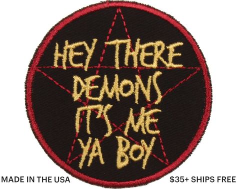 This Patches item by GeekParade has 3713 favorites from Etsy shoppers. Ships from Olathe, KS. Listed on Aug 2, 2023 Ghost Hunter, Punk Patches, Cute Patches, Cool Patches, Cool Pins, Patches Jacket, Cute Pins, Hey There, Button Pins