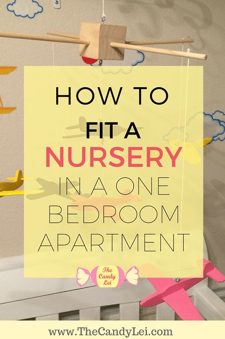 Nursery Ideas Shared With Parents, Nursery One Bedroom Apartment, Nursery In Studio Apartment, Apartment Nursery One Bedroom, Nursery In One Bedroom Apartment, Baby Corner In Living Room, Studio Apartment With Baby, Tiny Nursery Ideas Small Spaces, Nursery In Master Room