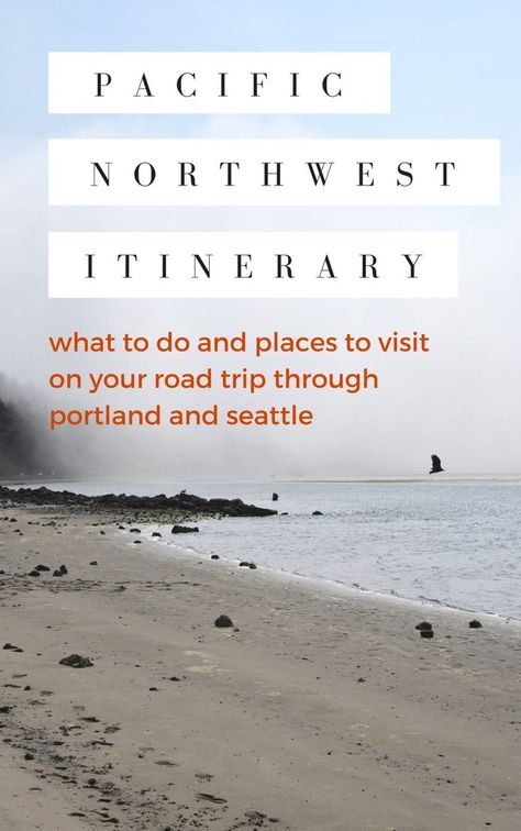 What to do on your Pacific Northwest road trip from Eugene to Portland to Seattle. I've included over 52 things to do and places to see, as well as a full interactive map #portland #seattle #oregon #travel #travelitinerary #traveltips Pacific Northwest Road Trip, Northwest Road Trip, Washington Road Trip, Pnw Travel, Seattle Trip, Vacay Ideas, Oregon Road Trip, Gorgeous Places, Road Trip Games