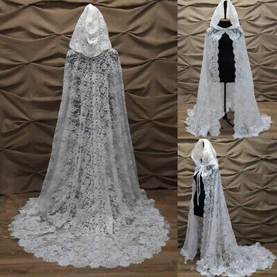 Hooded Cape Wedding Dress, Lace Wedding Cape With Hood, Wedding Dresses With Hooded Cape, Lace Wedding Dress With Cape, Cloak And Dress, Bridal Dress With Cape, Groom Cape Wedding, Wedding Dress Coats, Irish Lace Wedding Veil