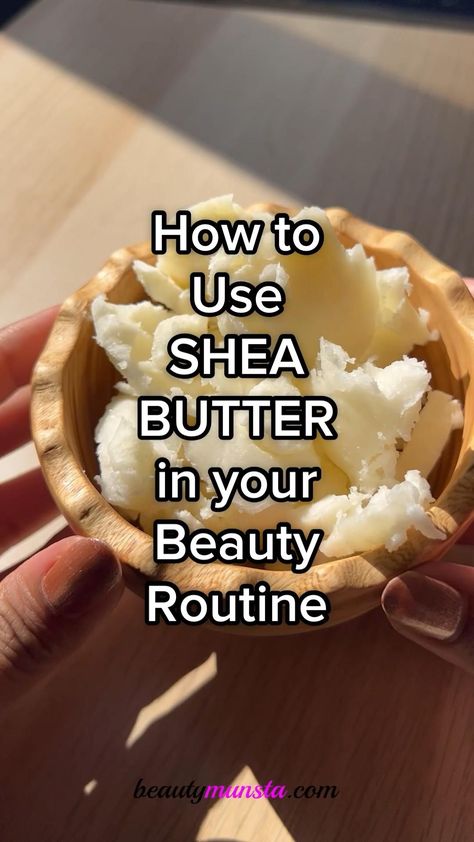 DIY Shea Butter Uses for Beauty Diy Shea Butter, Raw African Shea Butter, Benefits Of Shea Butter, Shea Butter Recipes, Shea Butter Benefits, African Shea Butter, Shea Butter Hair, Natural Beauty Hacks, Body Butters Recipe